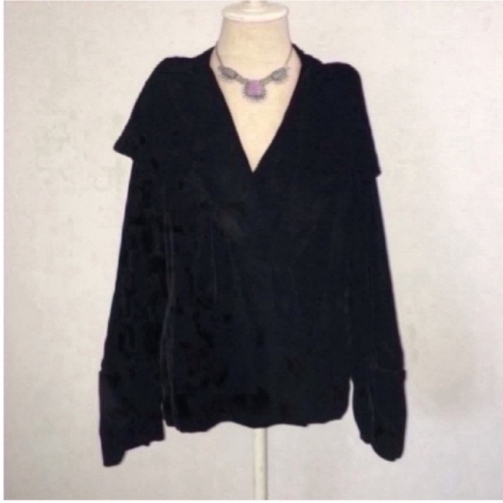 Vintage Black Velvet Jacket
